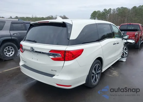 2019 Honda Odyssey Elite z USA, uszkodzony, nr VIN 5FNRL6H91KB067358